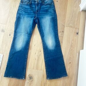 Lucky Brand Women's Boot Cut Jeans in Deep Blue Sz 16